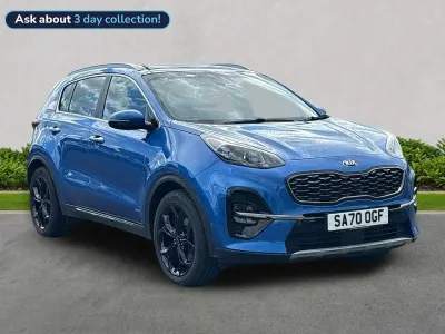 Used Kia Sportage GT-Line S 174 HP (127 kW) 2020 Blue SUV