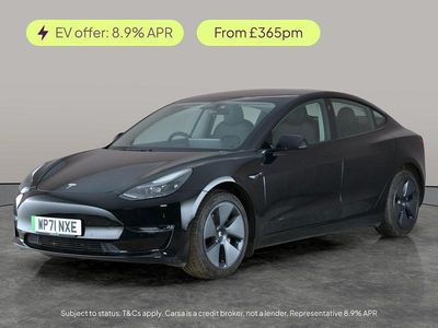 Black Used 2021 Tesla Model 3 Long Range AWD Sedan | £20,589 (Fair price)