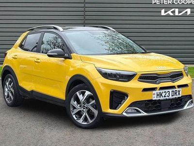 Used Kia Stonic GT-Line S 118 HP (86 kW) 2023 Yellow SUV