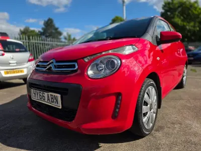 Used Citroën C1 Feel 68 HP (50 kW) 2016 Red Hatchback