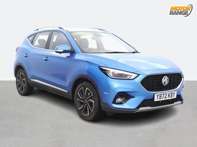 Used MG ZS Exclusive 111 HP (81 kW) 2023 Blue SUV
