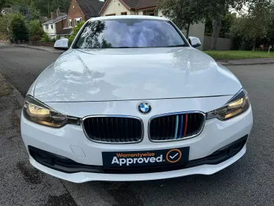 Begagnad BMW 320 Efficient Dynamics 163 HK (119 kW) 2016 Vit Sedan