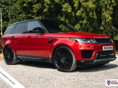 Used Land Rover Range Rover Sport HSE 306 HP (225 kW) 2018 Red SUV