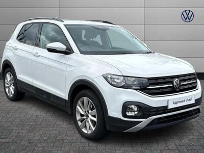Used VW T-Cross SE 95 HP (69 kW) 2023 White SUV
