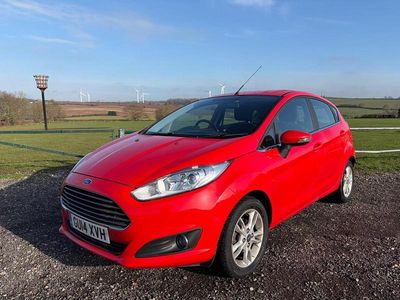 Used Ford Fiesta Zetec 2014 Red Hatchback