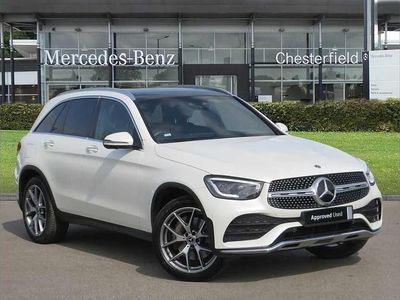 Begagnad Mercedes GLC300e AMG Line Premium Plus 254 HK (186 kW) 2020 Vit SUV