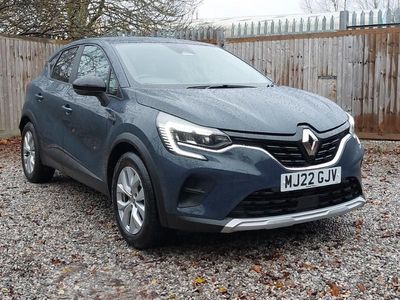 Blue Used 2022 Renault Captur Iconic SUV | £13,698 (Fair price)