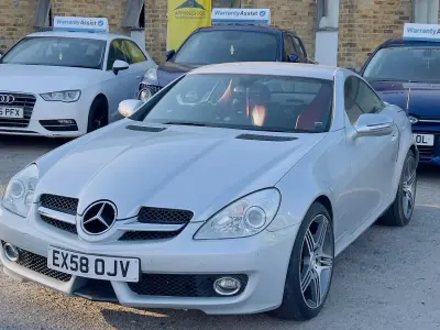 Used Mercedes SLK200 2008 Silver Cabriolet