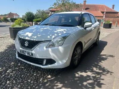 Used Suzuki Baleno SZ3 90 HP (66 kW) 2017 White Hatchback