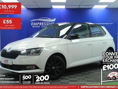 Used Skoda Fabia Colour Edition 60 HP (44 kW) 2019 White Hatchback