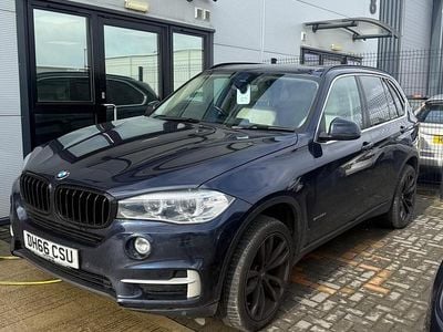 Used BMW X5 231 HP (169 kW) 2017 Blue SUV