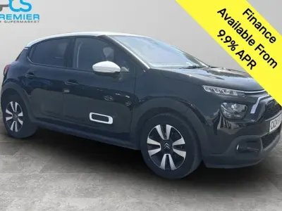 Used Citroën C3 PureTech 110 HP (80 kW) 2024 Perla nera black metallic Hatchback