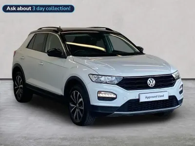 Begagnad VW T-Roc Design 150 HK (110 kW) 2020 Vit SUV