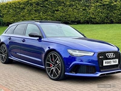 Used Audi RS6 Performance 605 HP (444 kW) 2018 Blue Estate