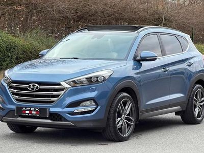 Used Hyundai Tucson Premium SE 185 HP (136 kW) 2016 Blue SUV