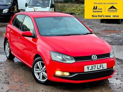 Red Used 2017 VW Polo Edition Hatchback | £9,988 (Good price)