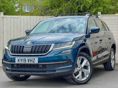 Używany Skoda Kodiaq 150 KM (110 kW) 2019 Niebieski SUV