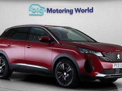 Begagnad Peugeot 3008 Allure Premium 131 HK (96 kW) 2021 Röd SUV