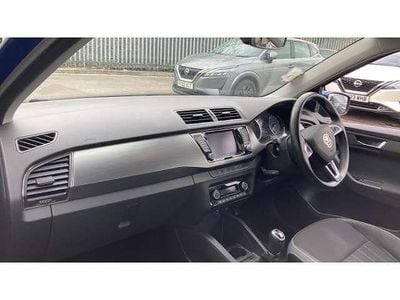 Used Skoda Fabia SE L 110 HP (80 kW) 2019 Blue Hatchback