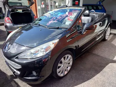Used Peugeot 207 CC Allure 2013 Black Cabriolet