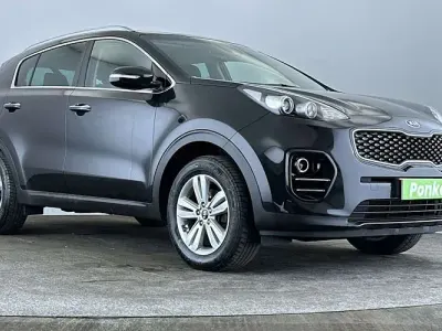 Used Kia Sportage 177 HP (130 kW) 2018 Black SUV