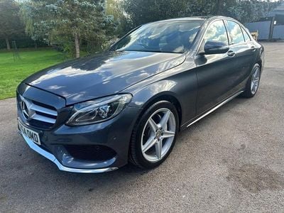 Grey Used 2015 Mercedes C200 AMG line Sedan | £4,995 (Fair price)