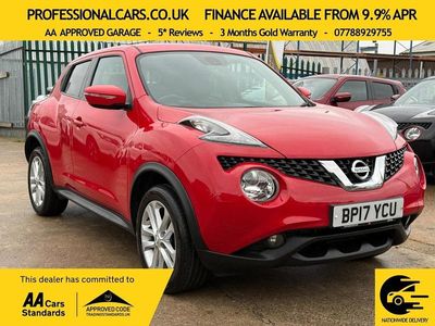 Red Used 2017 Nissan Juke N-Connecta SUV | £5,999 (Fair price)