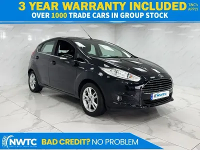 Used Ford Fiesta Zetec 82 HP (60 kW) 2016 Black Hatchback