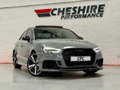Used Audi RS3 Sport 460 HP (338 kW) 2018 Grey Sedan