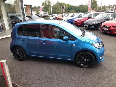 Used Skoda Citigo Colour Edition 60 HP (44 kW) 2019 Blue Hatchback