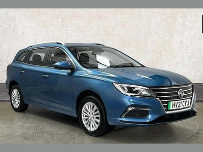 Used MG MG5 EV Exclusive 114 kW (156 HP) 2021 Blue Estate