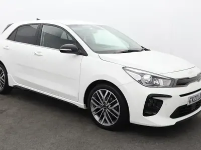 Used Kia Rio GT-Line S 2023 Clear white Hatchback