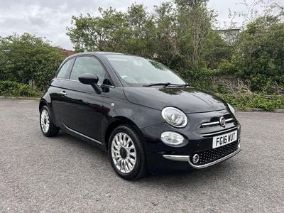 Usado Fiat 500 Lounge 69 HP (50 kW) 2016 Preto Citadino