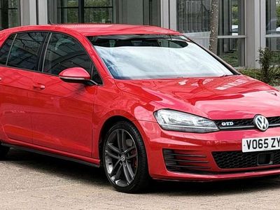 Used VW Golf VII GTD 2015 Red Hatchback