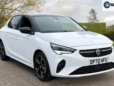 Second-hand Vauxhall Corsa Elite 100 CP (73 kW) 2020 Alb Hatchback