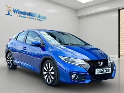 Used Honda Civic SE Plus 142 HP (104 kW) 2016 Blue Hatchback