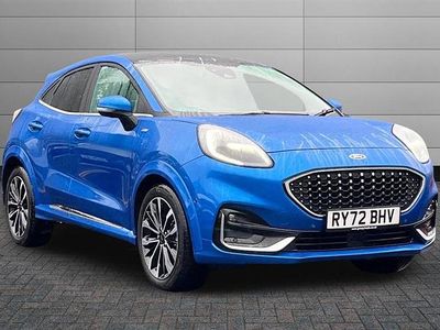 Used Ford Puma ST-Line 155 HP (114 kW) 2022 Blue Hatchback