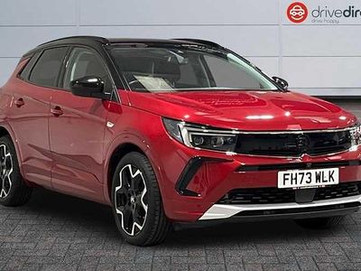 Used Vauxhall Grandland X Ultimate 131 HP (96 kW) 2024 Red SUV