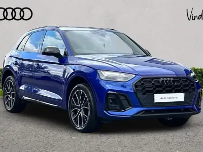 Used Audi Q5 Black Edition 268 HP (197 kW) 2024 Blue SUV