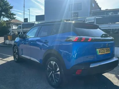 Used Peugeot e-2008 GTi 100 kW (136 HP) 2023 Blue SUV