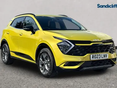 Used Kia Sportage GT-Line 226 HP (166 kW) 2023 Yellow SUV