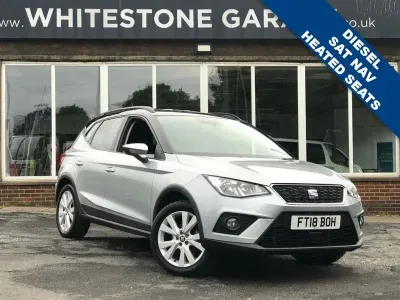 Used Seat Arona SE Technology 115 HP (84 kW) 2018 Silver SUV