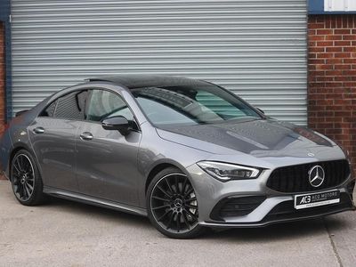 Grey Used 2020 Mercedes CLA35 AMG Premium Plus Coupe | £33,990