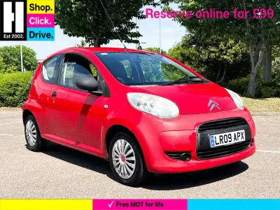 Usado Citroën C1 68 HP (50 kW) 2009 Vermelho Citadino