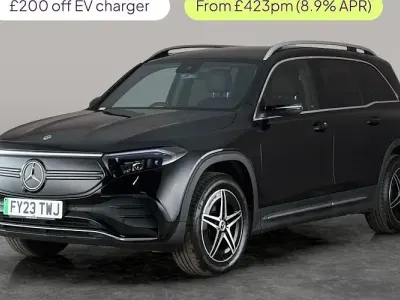 Used Mercedes EQB300 AMG line 167 kW (228 HP) 2023 Black SUV