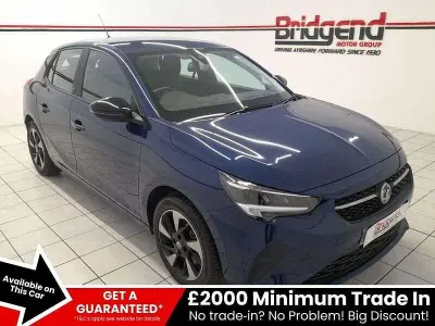 Used Vauxhall Corsa-e 100 kW (136 HP) 2021 Blue Hatchback
