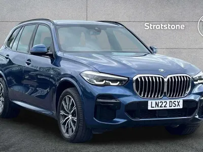 Used BMW X5 M Sport 286 HP (210 kW) 2022 Blue SUV
