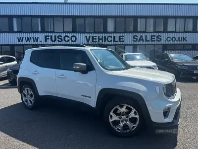 Used Jeep Renegade Limited 150 HP (110 kW) 2019 White SUV