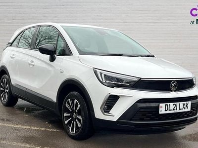 Used Vauxhall Crossland 130 HP (95 kW) 2021 White SUV