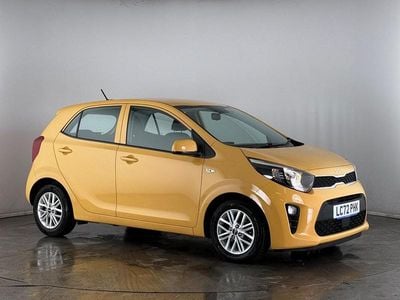 Used Kia Picanto 2022 Yellow Hatchback